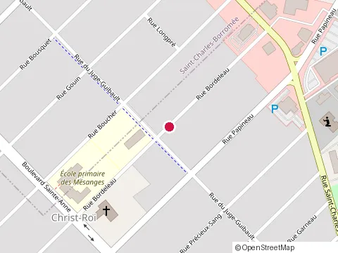 Location of les Entreprises P.C.V. & Fils Inc. at 80 Rue Bordeleau, Joliette