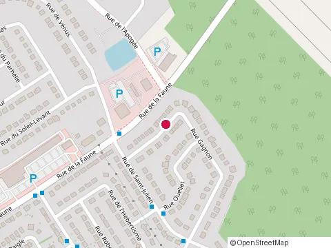 Location of les Entreprises Patrice Robichaud Inc at 1024 Rue de la Faune, Québec
