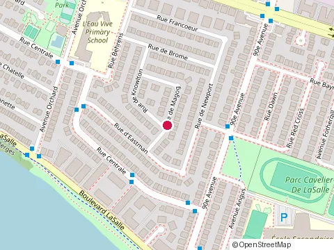 Location of les Entreprises Pierre Ladouceur Inc at 340 Rue de Magog, LaSalle