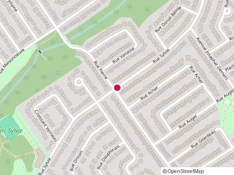 Location of les Entreprises Polycept Inc at 748 Rue Pierre, Laval