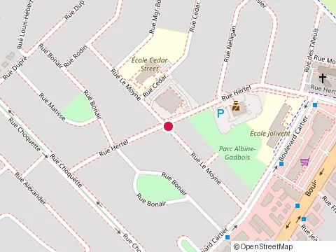 Location of les Entreprises R. Lessard at 520 Rue le Moyne, Beloeil