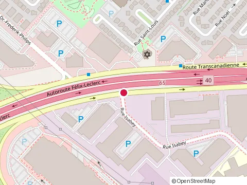 Location of les Entreprises Rd /Vitrerie Rd Ltée at 6418 route Transcanadienne, Saint-Laurent