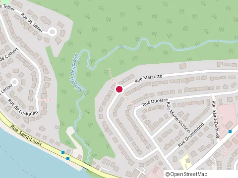 Location of les Entreprises Richard Séguin at 56 Rue Marcotte, Gatineau