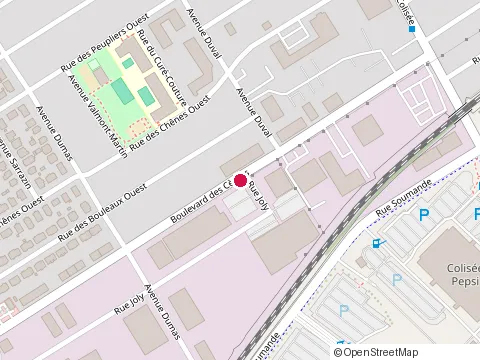 Location of les Entreprises Robert Côté at 165 boulevard des Cèdres, Québec