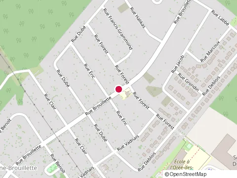 Location of les Entreprises Stéphane Laroche Inc at 172 Rue Éric, Drummondville
