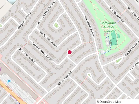 Location of les Entreprises Yves Labrecque at 99 Rue Jean Marc Dansro, Blainville