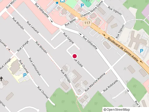 Location of les Excavation de Simon at 901 Rue Gagne, Sainte-Adele