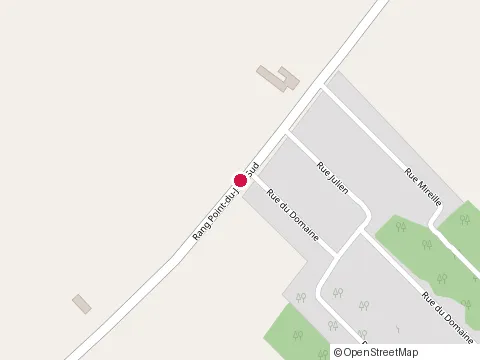 Location of les Excavations Bouchard & Rondeau Inc. at 212 Rang Point-du-Jour S, Lavaltrie