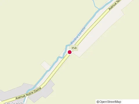 Location of les Excavations l. Robitaille Inc. at 2466 avenue Notre-Dame, Québec