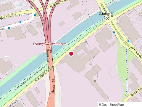 Location of les Excavations Robin P Ltée at 9600 Rue Saint-Patrick, LaSalle