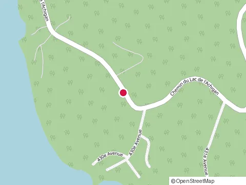 Location of les Excavations Serge Gingras Inc. at 89 Chem. du Lac de l'Achigan, Saint-Hippolyte
