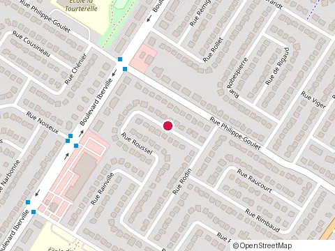 Location of les Expertises Derotechno Inc. at 1161 Rue Roussel, Repentigny