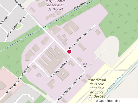 Location of les Fabrications Sedia at 1085 Rue Napoleon-Rousseau, Nicolet