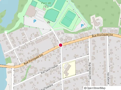 Location of les Fantastiques de Magog Inc at 1525 Rue Principale E, Magog