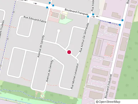 Location of les Finitions M Lapointe at 1624 Rue Michel-Levasseur, Chambly