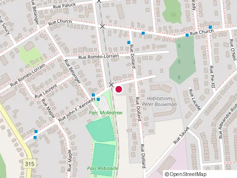 Location of les Fondations de la Lièvre at 1 Rue John-F.-Kennedy #186, Gatineau