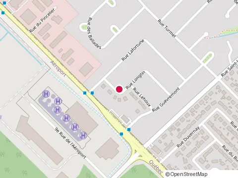 Location of les Fondations Michel Trepanier Inc at 1709 Rue Longtin, L'Ancienne-Lorette