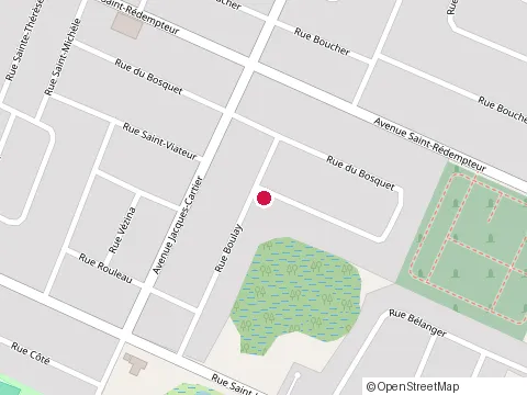 Location of les Forages Julien Bérubé Ltée at 321 Rue du Bosquet, Matane