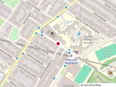 Location of les Franchises Pizza Tifosi at 3 avenue Vincent-d'Indy #106, Outremont