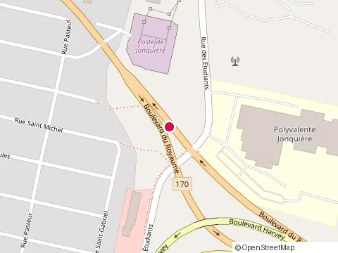 Location of les Galeries Ford at 3443 Boulevard du Royaume, Jonquière