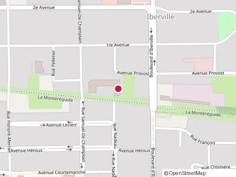 Location of les Gazons Premium at 882 Cp, Montréal