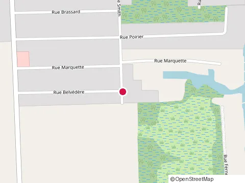 Location of les Goudrons Ss at 120 Rue Belvedere, Saint-Jean-sur-Richelieu