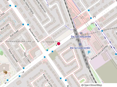 Location of les Gynécologues Associés de Laval at 1299 boulevard de la Concorde O., Laval
