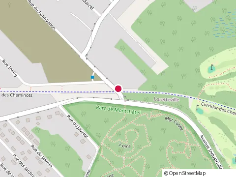 Location of les Habitations Cimco at 15010 Rue du Petit Vallon, Québec