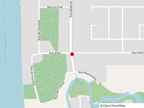 Location of les Habitations Concept B at 2265 133 Rte, Saint-Jean-sur-Richelieu