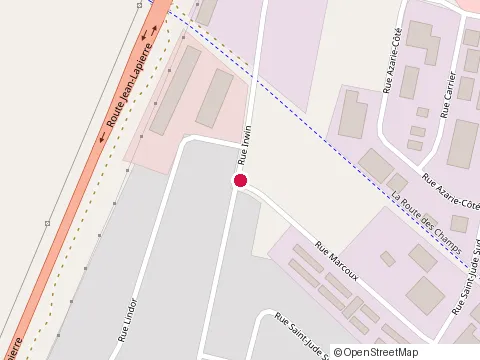 Location of les Habitations Fpg Inc at 402 Rue Irwin, Granby