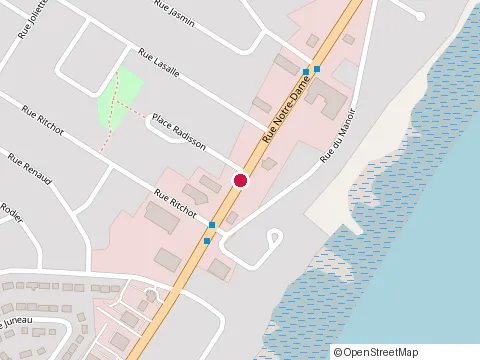 Location of les Habitations Frédéric Inc at 581 Rue Notre-Dame, Repentigny