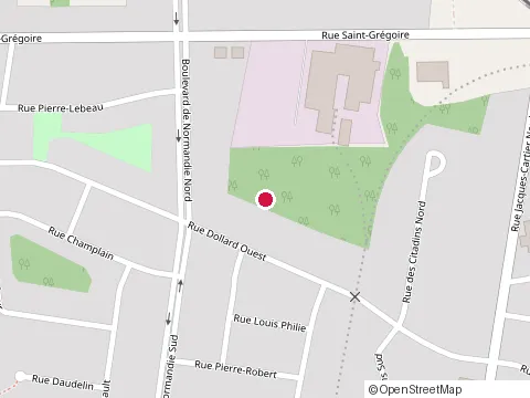 Location of les Habitations Ideal, Farnham