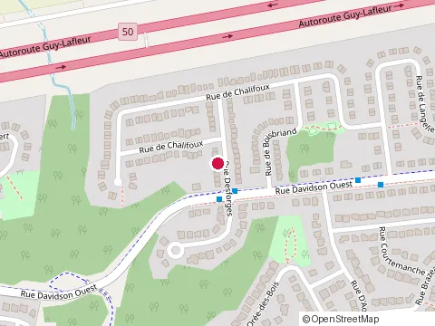 Location of les Habitations Lortie at 1699 boulevard Maloney E, Gatineau