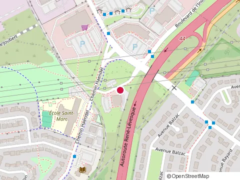 Location of les Habitations Montérégiennes at 201 Bd de l'Industrie, Candiac