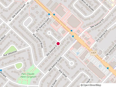 Location of les Habitations S. Forget at 5 85 Avenue O, Blainville