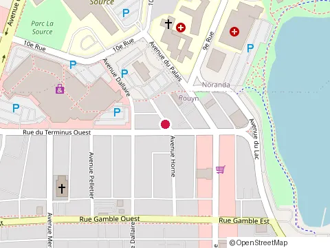 Location of les Immeubles Dcl Inc. at 33 avenue Horne #200, Rouyn-Noranda