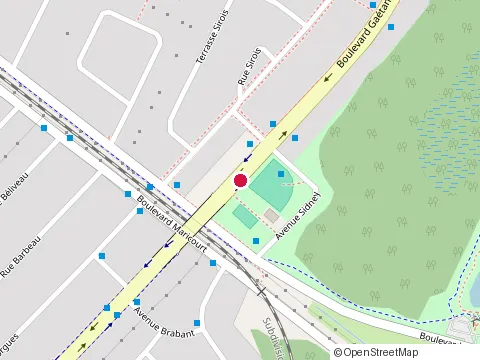 Location of les Immeubles Locatifs Harmonie at 6150 boulevard Davis, Saint-Hubert