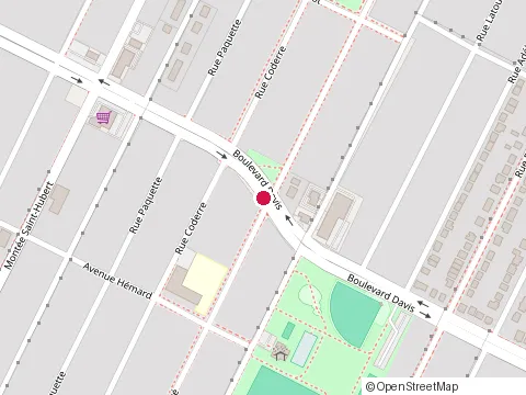 Location of les Immeubles Locatifs Harmonie at 6150 Bd Davis, Longueuil