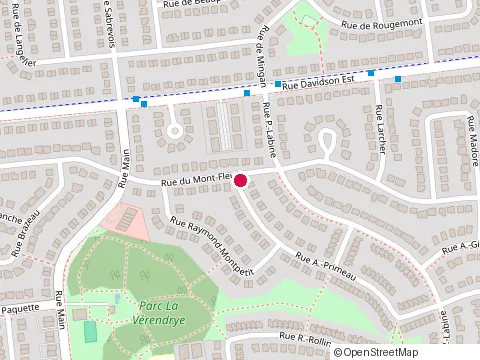Location of les Immeubles Michel Nazair at 185 Rue du Mont-Fleuri, Gatineau