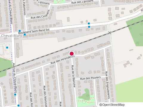 Emplacement de les Installations Daniel Gagne au 549 Rue de la Blanche, Gatineau