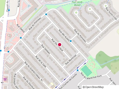 Location of les Installations Électriques Bertrand Lévesque Inc at 400 Rue Dominique, Sainte-Julie