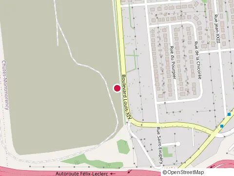 Location of les Installations M.d. Inc. at 469 Rue de la Paumelle, Québec