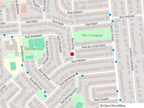 Location of les Jardins Alternatifs at 9 Rue King, Gatineau