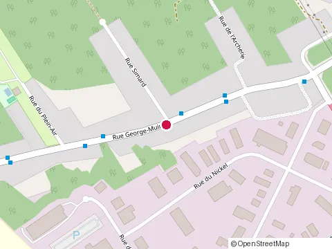 Location of les Jardins Vivaces at 594 George Muir, Québec