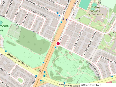 Location of les Jumeaux Casse-Croute at 1636 boulevard Henri-Bourassa E, Montréal