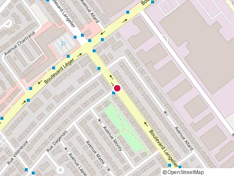 Location of les P'Tits Soleils d'Isabelle at 5-6303 Rue Dagenais, Montréal-Nord