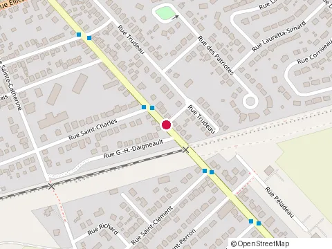 Location of les Pavages Gg Inc at 38 Chemin de la Beauce, Beauharnois