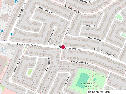 Location of les Pavages M.Brossard at 2805 Chemin des Prairies, Brossard