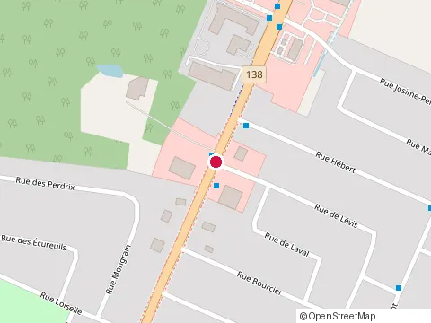 Location of les Pavages Ultra at 378 Boulevard Saint-Jean-Baptiste, Mercier