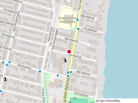 Location of les Pavés Y.B at 515 55E Av, Pointe-aux-Trembles